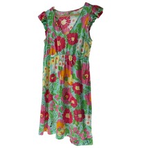 Lilly Pulitzer Womens Floral Print Sleeveless Dress Size S Cotton Blend - $24.00