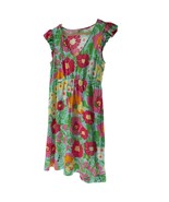 Lilly Pulitzer Womens Floral Print Sleeveless Dress Size S Cotton Blend - $33.66 CAD