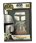 Star Wars Funko POP Enamel Collectible PIN The Mandalorian Mando Holding... - $19.79