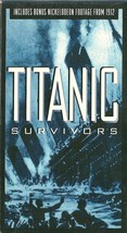 Titanic Survivors VHS Documentary - £1.56 GBP