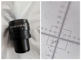 Olympus Microscope WH10X-H/22 T2 Focusing Eyepiece Japan - $147.76
