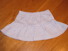 Baby Girls Child Of Mine Carter&#39;s 18 months skirt blue &amp; white NWOT^^ - £8.21 GBP