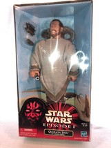 Star Wars Qui Gon Jinn 12 Inch Figure In Box - $14.99
