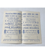 Bullfighting Advertisement Flyer – 5&quot; x 8.5&quot; - Plaza de Nuevo Laredo #12 - €11,15 EUR