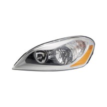 Headlight For 2010-13 Volvo XC60 Driver Side Chrome Housing Clear Lens With Bulb - £298.76 GBP