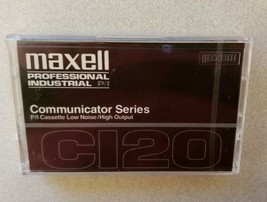 [Lot of 14] Maxell C120 Professional Industrial P/I Communicator Cassette Tapes - £46.82 GBP