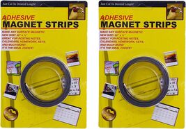 Set of 2 Adhesive Magnet Strips (30'' x 1/2'') - $10.55