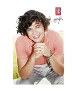 1D One Direction Harry Styles Poster Official Printed Signature  - £9.75 GBP