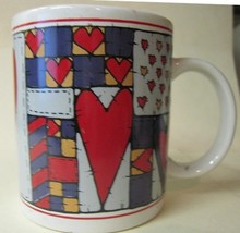 Candle Holder Mug Happy Valentines Day - $12.04