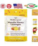 Lemon Ginger Manuka Honey Lozenges, 2.6 Oz - Scientifically-Backed Immun... - $23.90 CAD