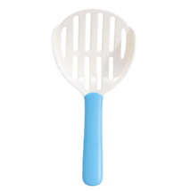 Two-Tone Plastic Tofu Cat Litter Scoop - The Ultimate Pet Cleaning Tool - £8.00 GBP