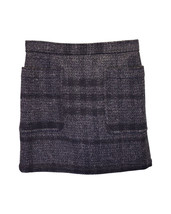 Burberry Brit Mini Skirt With Pockets In Wool Women Grey Size 10 - $109.25