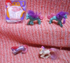 Lot of 5: &quot;My Little Pony&quot; Mc Donald Happy Meal Toy PVC Figures, Old Collectible - $18.95