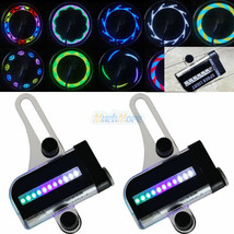 2X 22Led Motorcycle Cycling Bicycle Bike Wheel Signal Tire Spoke Light 3... - £20.09 GBP