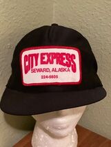 Vintage City Express Seward Alaska Snapback Hat - $12.50