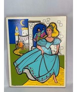 Vintage Playskool Cinderella Wood Puzzle Complete 290-03 - £10.98 GBP