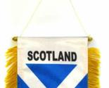 K&#39;s Novelties Scotland Cross Mini Flag 4&quot;x6&quot; Window Banner w/Suction Cup - $2.88
