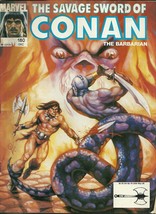 Savage Sword of Conan the Barbarian 180 Marvel Comic Book Magazine Dec 1990 - $1.99