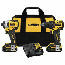 DeWalt DCK278C2 ATOMIC 20V MAX* Compact Brushless Drill/Impact Driver Kit - $511.99