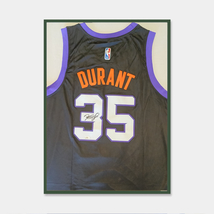 Kevin Durant Hand Signed Framed Phoenix Suns NBA  Nike Jersey With COA  - £281.13 GBP