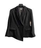 Worthington Blazer Womens 3X Black Single Button Lined Structured Jacket... - $35.44 CAD