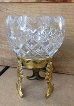 Vintage Royal Irish Crystal Candy Dish Candle Holder with Stand Designed... - £10.99 GBP