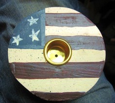 Candle Holder Pair Flag - $4.00