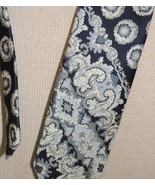 One Imported Collection Neck Tie/Necktie Vintage Black 56&quot; x 3.75&quot; 50&#39;s ... - $7.47 CAD