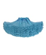 Beautifulfashionlife Girls Tulle pettiskirt Tutu Skirts Light blue,Small - £19.71 GBP