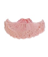 Beautifulfashionlife Girls Tulle pettiskirt Tutu Skirts Peach,Medium - £18.92 GBP