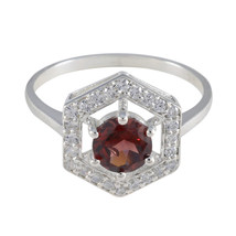 Handicraft Jewelry Garnet Gemstone Rings For Valentine&#39;s Day Gift AU - £18.43 GBP