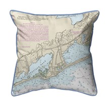 Betsy Drake Block Island Sound - Quonochontaug, RI Nautical Map Extra Large - £62.21 GBP