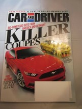 Car and Driver Auto Magazine February 2014 Ford Mustang BMW M4 Killer Coupes New - £7.86 GBP