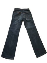 Levi’s VTG 70s Action Casuals Straight Leg Jeans Big E Dark Wash Stretch  29x31 - £39.45 GBP