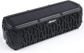 Portable Outdoor Bluetooth Ipx6 Waterproof Speaker With, Black From Abfoce. - $73.94