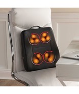 Cordless Heated Shiatsu Lumbar/Back Heat Portable Massager Massage - £59.76 GBP