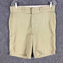 Dickies Utility Shorts Men&#39;s Size 32 Khakis Polyester Blend Beige Adults - €11,41 EUR
