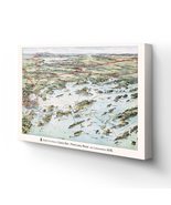 HISTORIX Vintage 1906 Casco Bay Map Canvas Art - 16x24x1.5 Inch Canvas W... - $251.99+