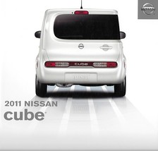 2011 Nissan CUBE sales brochure catalog US 11 1.8 S SL Krom - £6.29 GBP
