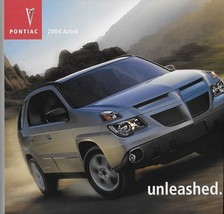 2004 Pontiac AZTEK sales brochure catalog 04 US SRV - £7.86 GBP