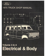 1975 Ford Truck Shop Manuals volumes 3 &amp; 4, &amp; 5 - £13.36 GBP