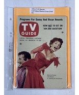 Maurice Evans, Lilli Palmer TV Guide Magazine March 17 1956 - $369.10 MXN