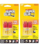 Super Glue Fix-All Adhesive - 4 Tubes - 0.10oz (3g) Each - $202.80 MXN