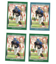 De Meco Ryans (Houston Texans) 2006 Topps Total Rookie Lot Of 4 Cards #462 - £7.58 GBP