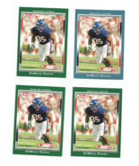 DeMECO RYANS (Houston Texans) 2006 TOPPS TOTAL ROOKIE LOT OF 4 CARDS #462 - £7.56 GBP