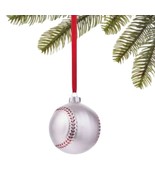 Holiday Lane Sports Glitter Baseball Ornament Created for Macy's New