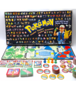 Pokemon Master Trainer Board Game (1999) by Milton Bradley **126 Pokémon Chips* - $72.47