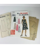 Vintage Simplicity Pattern Dress Or Jumper Shift XS S M L XL Cut 7541 - £10.22 GBP