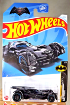 2024 Hot Wheels #2 Batman 1/5 Batman vs. Superman BATMOBILE Black w/Black DD8 Sp - $7.50