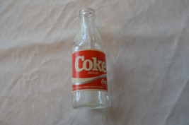 Coke Bottle Vintage Coca-Cola 170 ML Nonrefillable Glass Soda Bottle Paper Label - £10.96 GBP